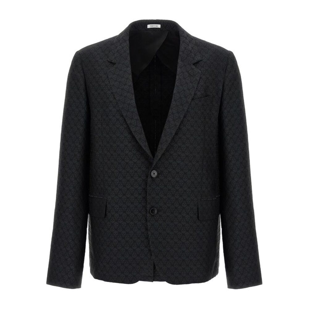 Alexander McQueen Black Viscose Men's Blazer